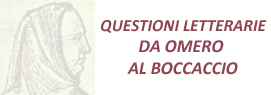 Questioni Letterarie da Omero al Boccaccio